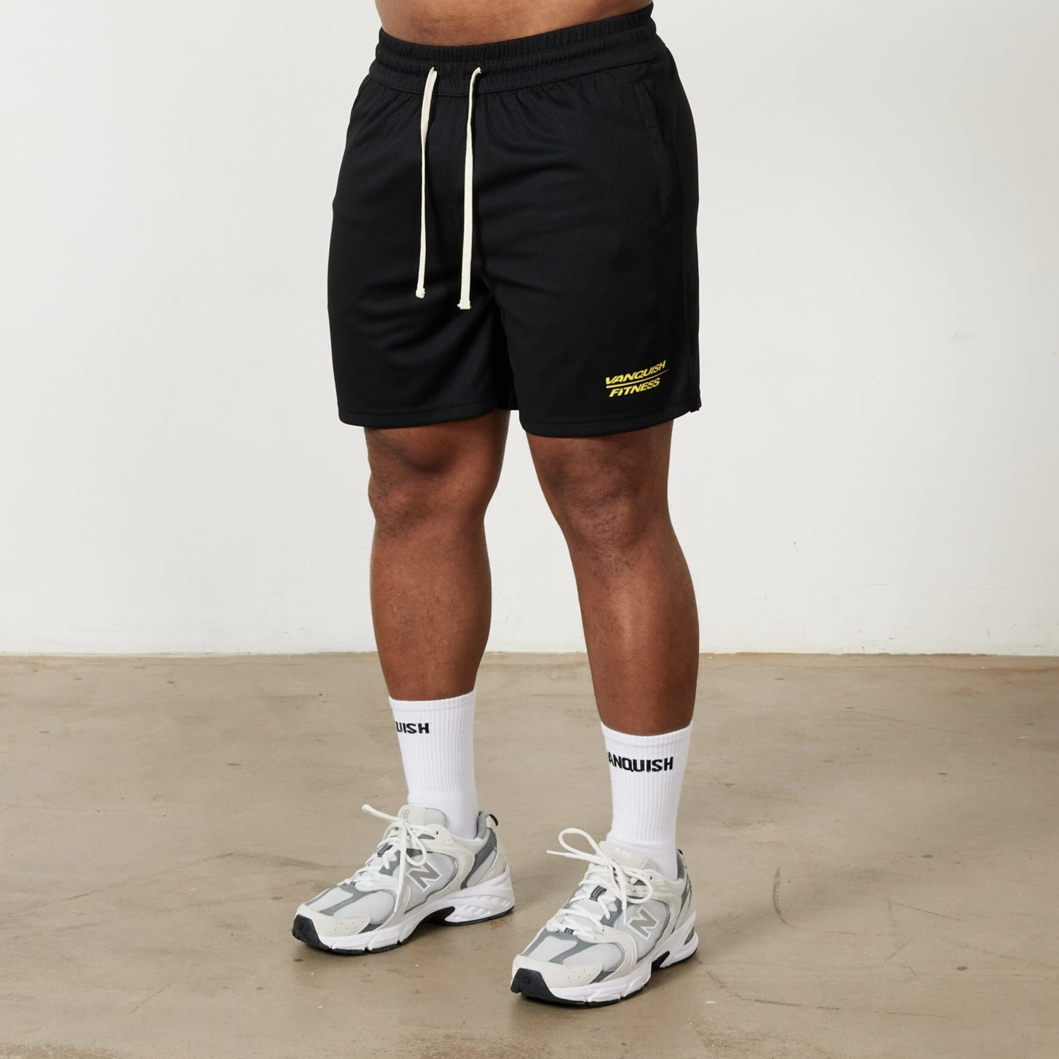 Vanquish Speed Black Mesh Shorts 6 Vanquish Speed Black Mesh Shorts - Image 4