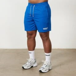 Vanquish Speed Cobalt Blue Mesh Shorts -Vanquish Fitness 123 2