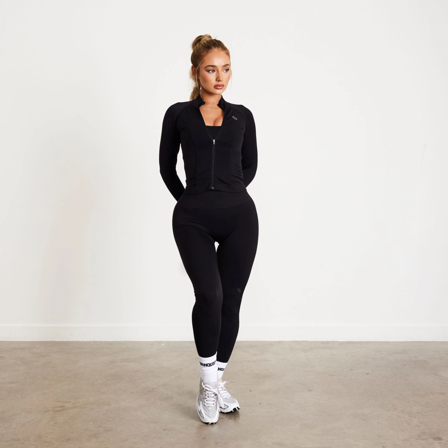 Vanquish Elevate Seamless Black Zip Front Jacket 7 Vanquish Elevate Seamless Black Zip Front Jacket - Image 5