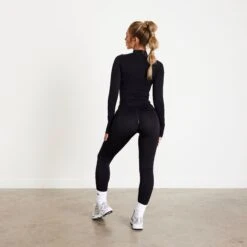 Vanquish Elevate Seamless Black Zip Front Jacket 10 Vanquish Elevate Seamless Black Zip Front Jacket -Vanquish Fitness AXCq95DQ