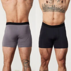 Vanquish Fitness 33 Vanquish Black / Grey 2 Pack Boxers