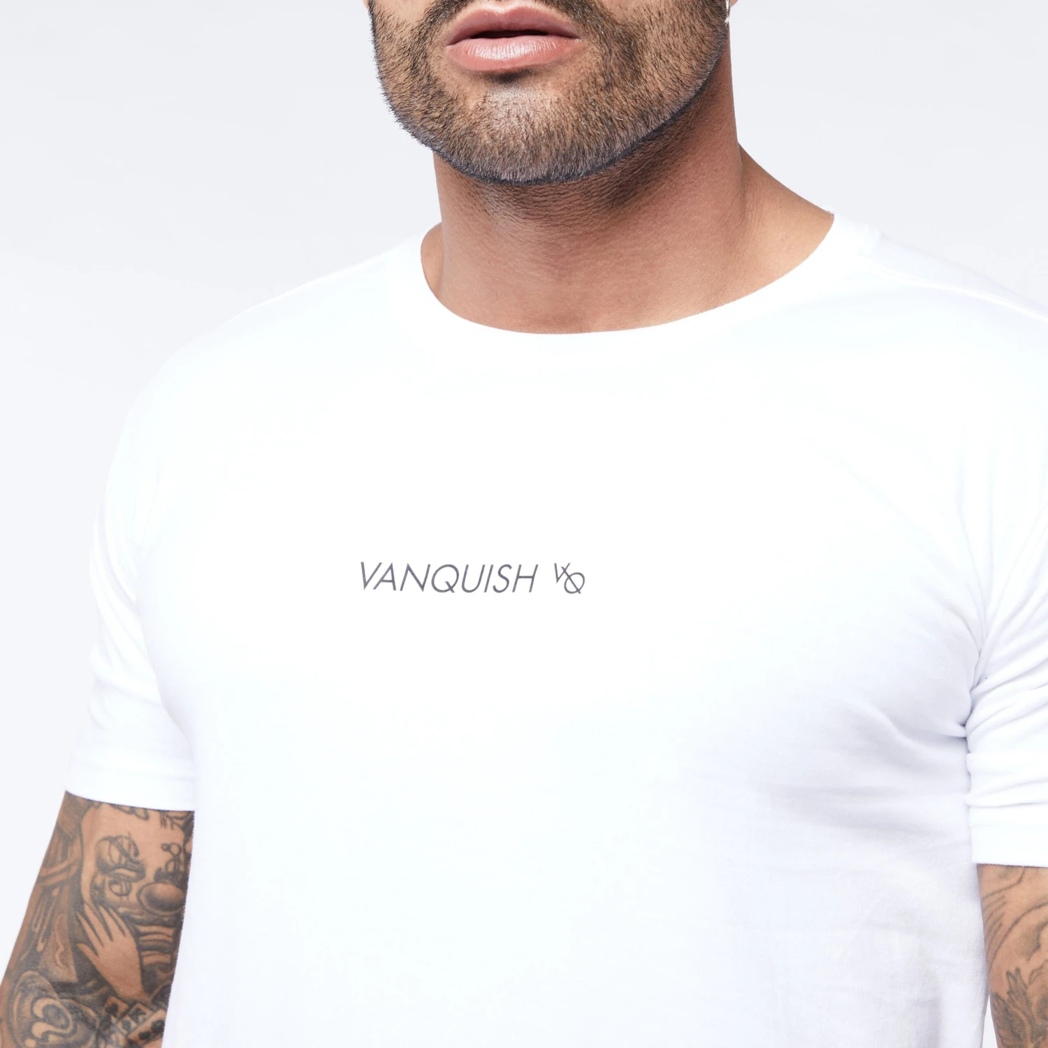 Vanquish Core Men's White Short Sleeved T Shirt 4 Vanquish Core Men's White Short Sleeved T Shirt - Image 2