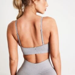 Vanquish Elevate Seamless Smoke Grey Multiway Low Support Bra -Vanquish Fitness DHj4Vqs1