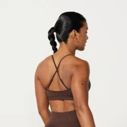 Vanquish Elevate Seamless Coffee Brown Multiway Low Support Bra -Vanquish Fitness Elevate2 258
