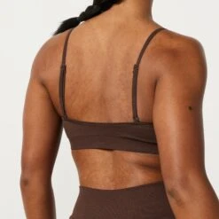 Vanquish Elevate Seamless Coffee Brown Multiway Low Support Bra -Vanquish Fitness Elevate2 307
