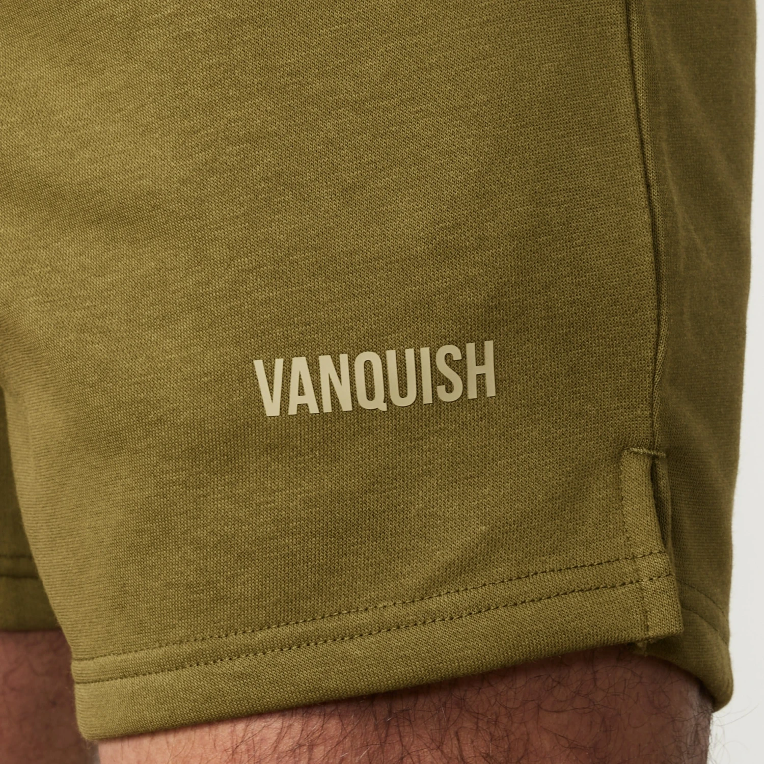 Vanquish Essential Olive Green Regular Fit Shorts 4 Vanquish Essential Olive Green Regular Fit Shorts - Image 2