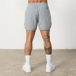 Vanquish Essential Steel Grey Performance 4" Shorts 7 Vanquish Essential Steel Grey Performance 4" Shorts -Vanquish Fitness Essentials 712