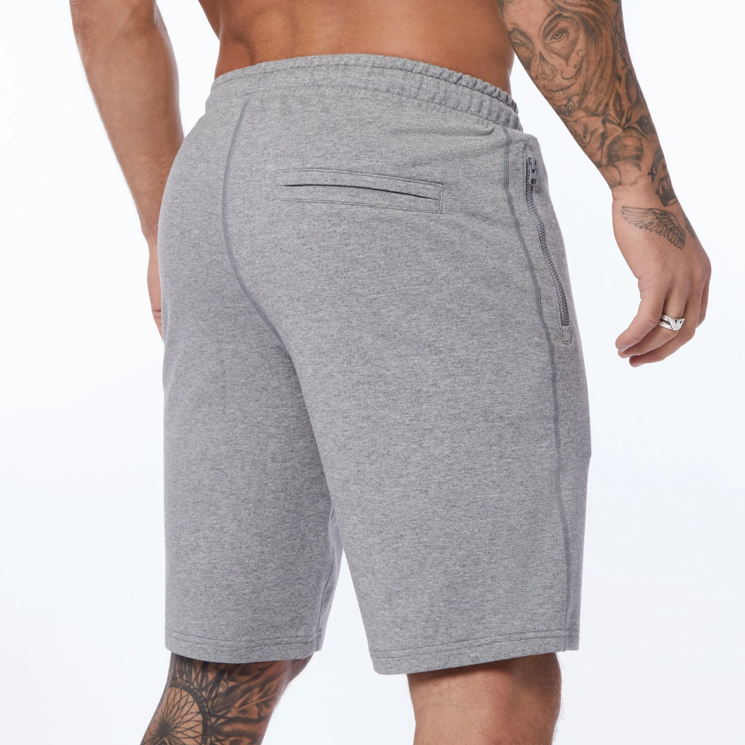 Vanquish Ash Grey Exodus Shorts 6 Vanquish Ash Grey Exodus Shorts - Image 4