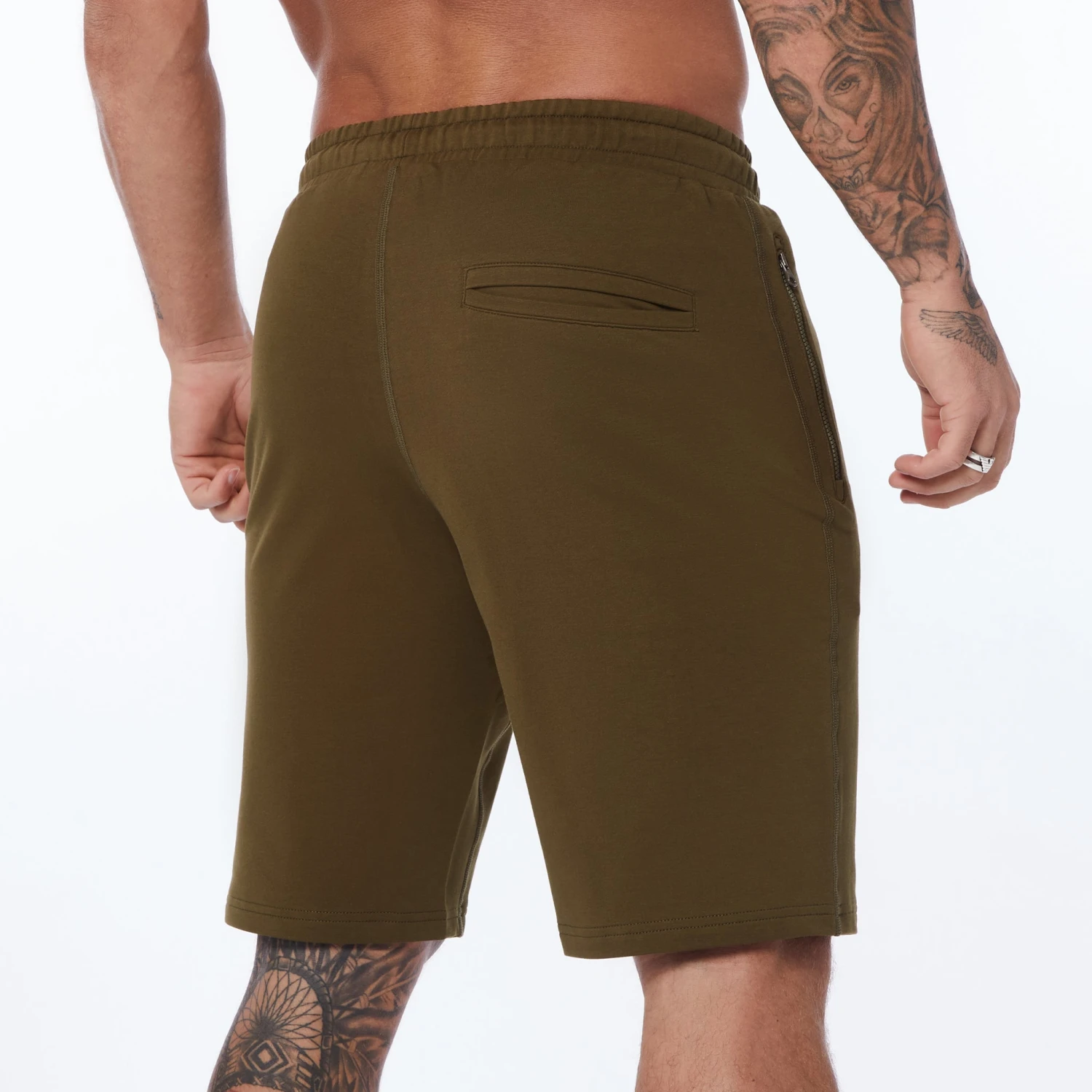 Vanquish Olive Exodus Shorts 6 Vanquish Olive Exodus Shorts - Image 4
