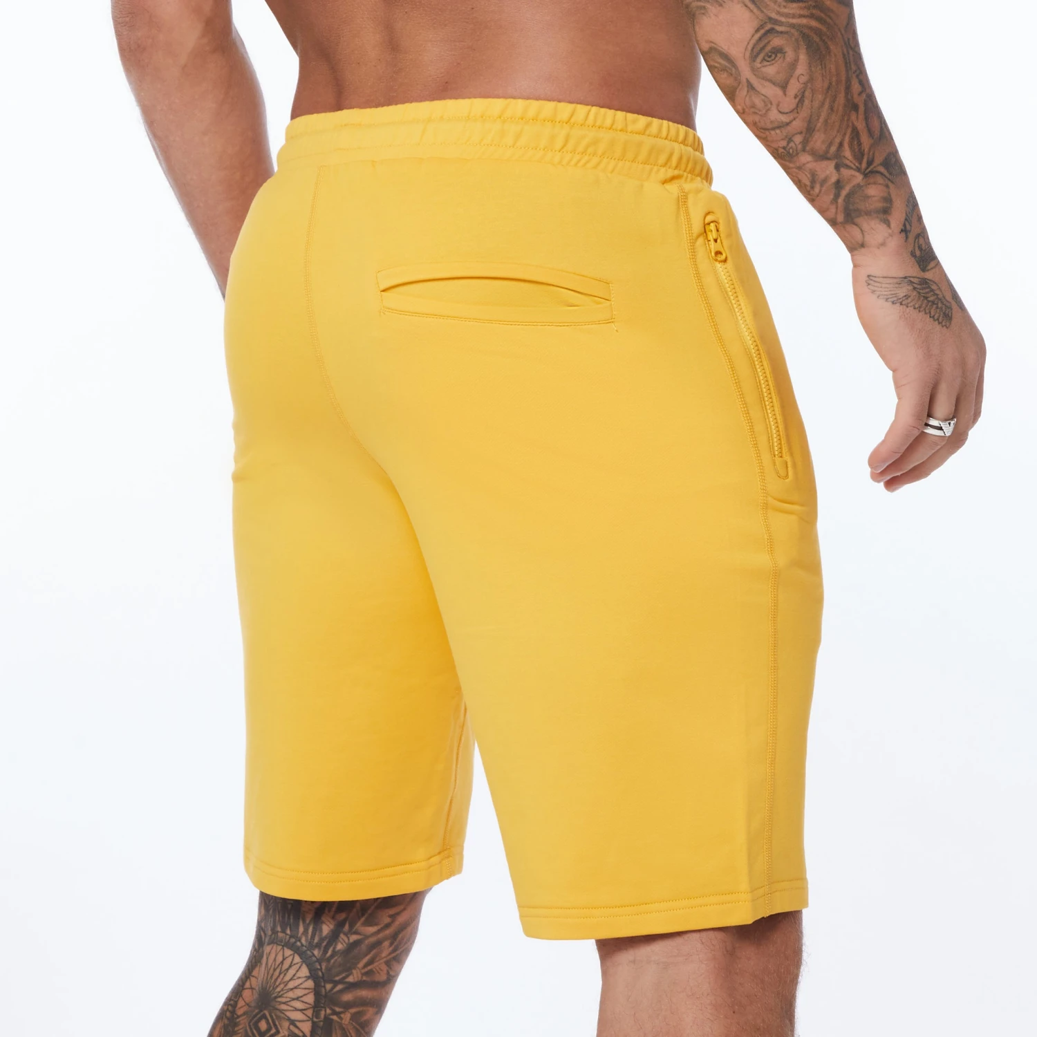Vanquish Yellow Exodus Shorts 6 Vanquish Yellow Exodus Shorts - Image 4