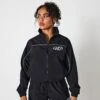 Vanquish Black Racing Track Jacket -Vanquish Fitness FIRSTPIC 2