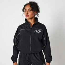 Vanquish Fitness 39 Vanquish Black Racing Track Jacket