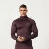 Vanquish Utility Plum 1/4 Zip Training Top -Vanquish Fitness FIRSTSHOT 2023 12 14T120245.936