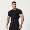 Vanquish Utility Black Short Sleeve Base Layer Top 2 Vanquish Utility Black Short Sleeve Base Layer Top -Vanquish Fitness FIRSTSHOT 2023 12 15T130951.552