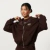 Vanquish Chestnut Brown Rejuvenate Full Zip Oversized Hoodie 1 Vanquish Chestnut Brown Rejuvenate Full Zip Oversized Hoodie -Vanquish Fitness FIRSTSHOT 2024 01 11T122830.055