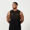 Vanquish Sun-faded Black Oversized Sleeveless T Shirt 1 Vanquish Sun-faded Black Oversized Sleeveless T Shirt -Vanquish Fitness FIRSTSHOT 2024 01 22T163628.685