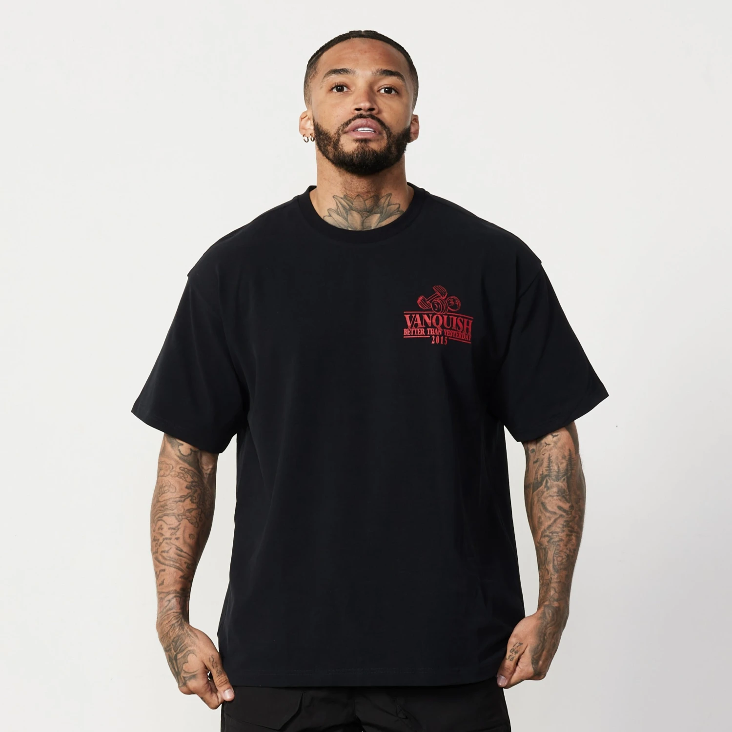 Vanquish TSP Black Western Oversized T Shirt 4 Vanquish TSP Black Western Oversized T Shirt - Image 2