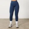 Vanquish Elevate Seamless Petite Denim Blue Leggings 1 Vanquish Elevate Seamless Petite Denim Blue Leggings -Vanquish Fitness FIRSTSHOT 2024 02 26T111518.367