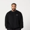 Vanquish Essential Black Oversized Sweatshirt 2 Vanquish Essential Black Oversized Sweatshirt -Vanquish Fitness FIRSTSHOT 2024 02 27T172245.878