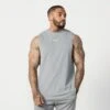 Vanquish Essential Steel Grey Oversized Sleeveless T Shirt -Vanquish Fitness FIRSTSHOT 2024 02 28T142259.064
