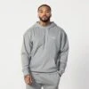 Vanquish Essential Steel Grey Oversized Pullover Hoodie -Vanquish Fitness FIRSTSHOT 2024 02 28T145950.774