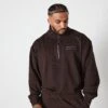Vanquish Coffee Brown Signature Collection Quarter Zip Sweater -Vanquish Fitness FIRSTSHOT 41