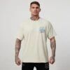 Vanquish TSP Vintage White Pushing Boundaries Oversized T Shirt -Vanquish Fitness FIRSTSHOT 42a5dcc1 fec7 4f64 a902 ce38bc4030ed