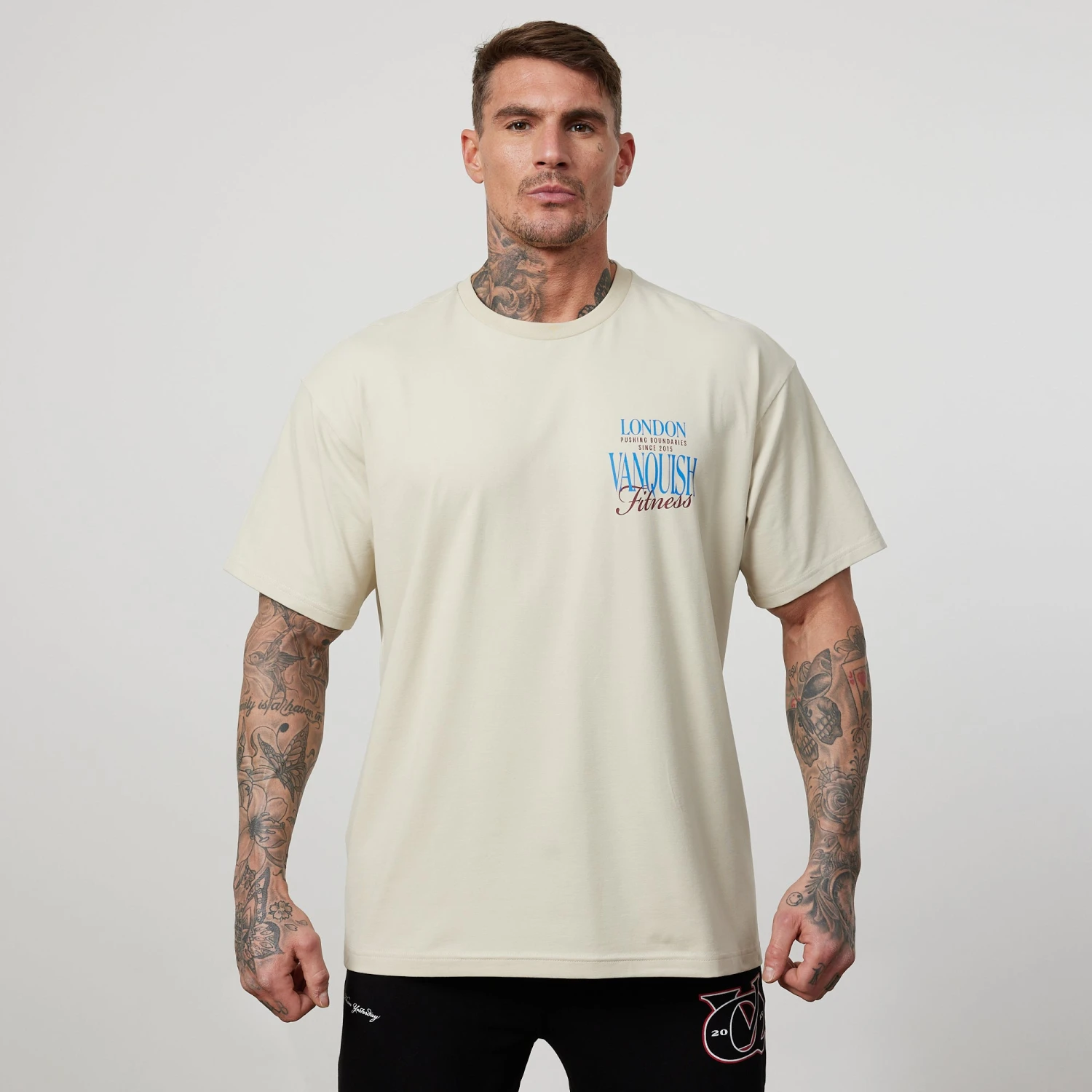 Vanquish TSP Vintage White Pushing Boundaries Oversized T Shirt 3 Vanquish TSP Vintage White Pushing Boundaries Oversized T Shirt