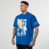 Vanquish DBZ CS Vegeta Royal Blue Oversized T Shirt -Vanquish Fitness FIRSTSHOT 5f3e487c 3e9b 464b ba31 96e71a2e4242
