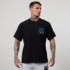 Vanquish TSP Black Pushing Boundaries Oversized T Shirt -Vanquish Fitness FIRSTSHOT 6d261a8f ecb8 4393 adef f17b01d3050d