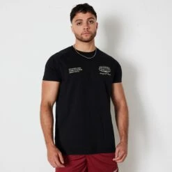 Vanquish TSP Black Worldwide Fitted T Shirt