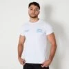 Vanquish TSP White Worldwide Fitted T Shirt 2 Vanquish TSP White Worldwide Fitted T Shirt -Vanquish Fitness FIRSTSHOT 72