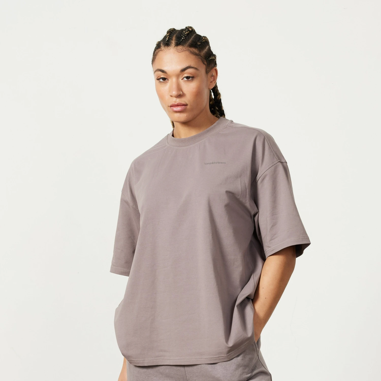 Vanquish Restore Cinder Brown Oversized T Shirt 3 Vanquish Restore Cinder Brown Oversized T Shirt