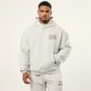 Vanquish Bodybuilding Oat Marl Boxy Oversized Pullover Hoodie -Vanquish Fitness FIRSTSHOT 883d7006 1597 4a69 8349 872ac23e80a6