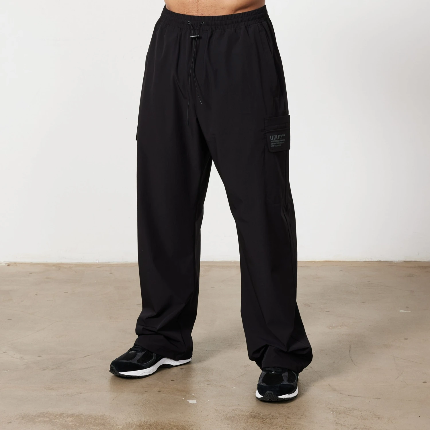 Vanquish Utility Black Wide Leg Cargo Pants 3 Vanquish Utility Black Wide Leg Cargo Pants