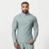 Vanquish Utility Frost Green 1/4 Zip Training Top -Vanquish Fitness FIRSTSHOT cc011de5 c422 4068 bdfc 800fa4ef7efb
