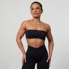 Vanquish Enhance Black Bandeau Bra -Vanquish Fitness FIRSTSHOT d07d641b c96d 4cd1 87ac 2ac70e107cb1