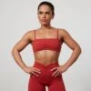 Vanquish Enhance Chilli Red Bandeau Bra -Vanquish Fitness FIRSTSHOT e695ed54 0a4f 4b2b 8cf5 949fa151c949