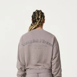 Vanquish Restore Cinder Brown Sweatshirt 9 Vanquish Restore Cinder Brown Sweatshirt -Vanquish Fitness LadiesSweats 201