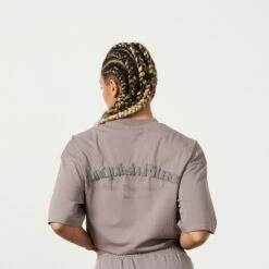 Vanquish Restore Cinder Brown Oversized T Shirt 7 Vanquish Restore Cinder Brown Oversized T Shirt -Vanquish Fitness LadiesSweats 271