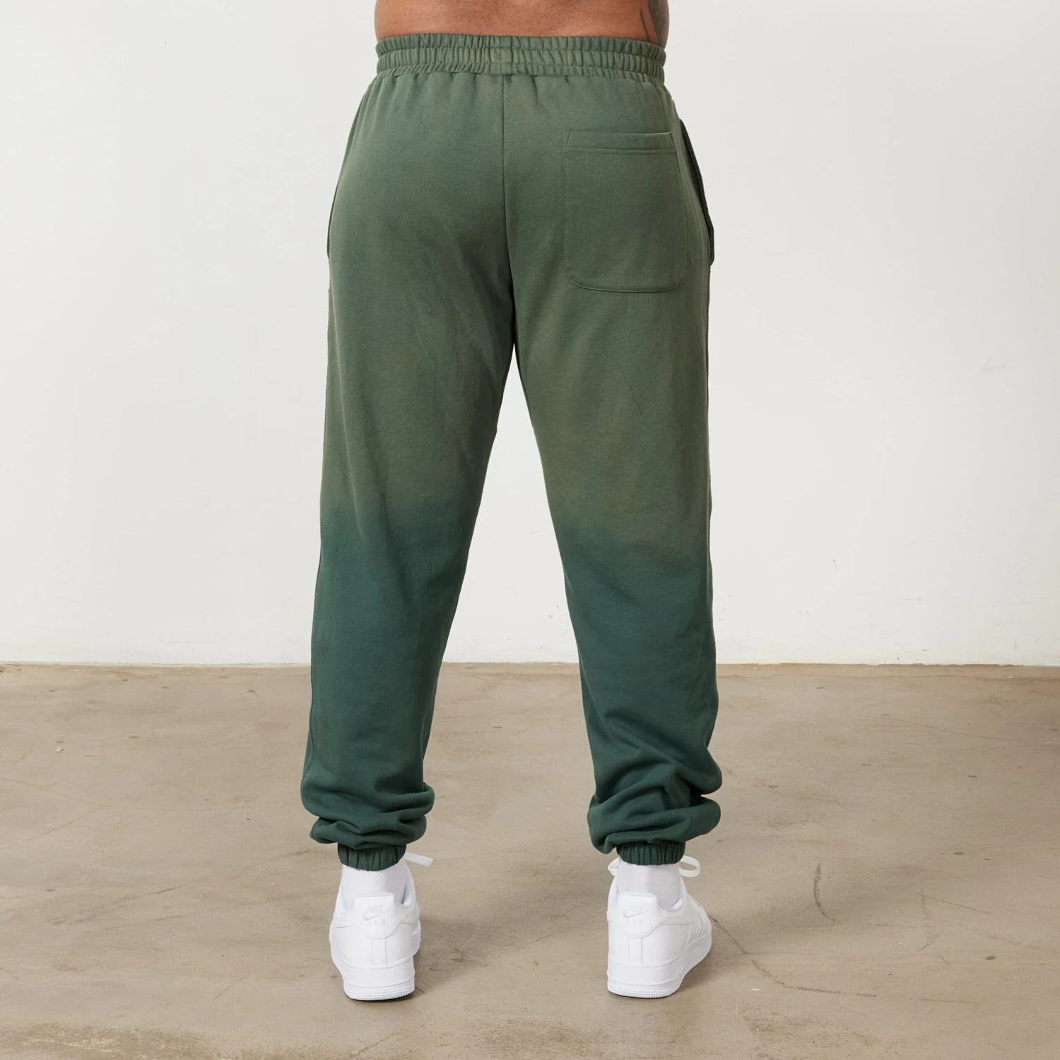 Vanquish Sun-faded Green Oversized Sweatpants 5 Vanquish Sun-faded Green Oversized Sweatpants - Image 3