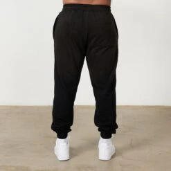 Vanquish Sun-faded Black Oversized Sweatpants -Vanquish Fitness MensSunBleached 789