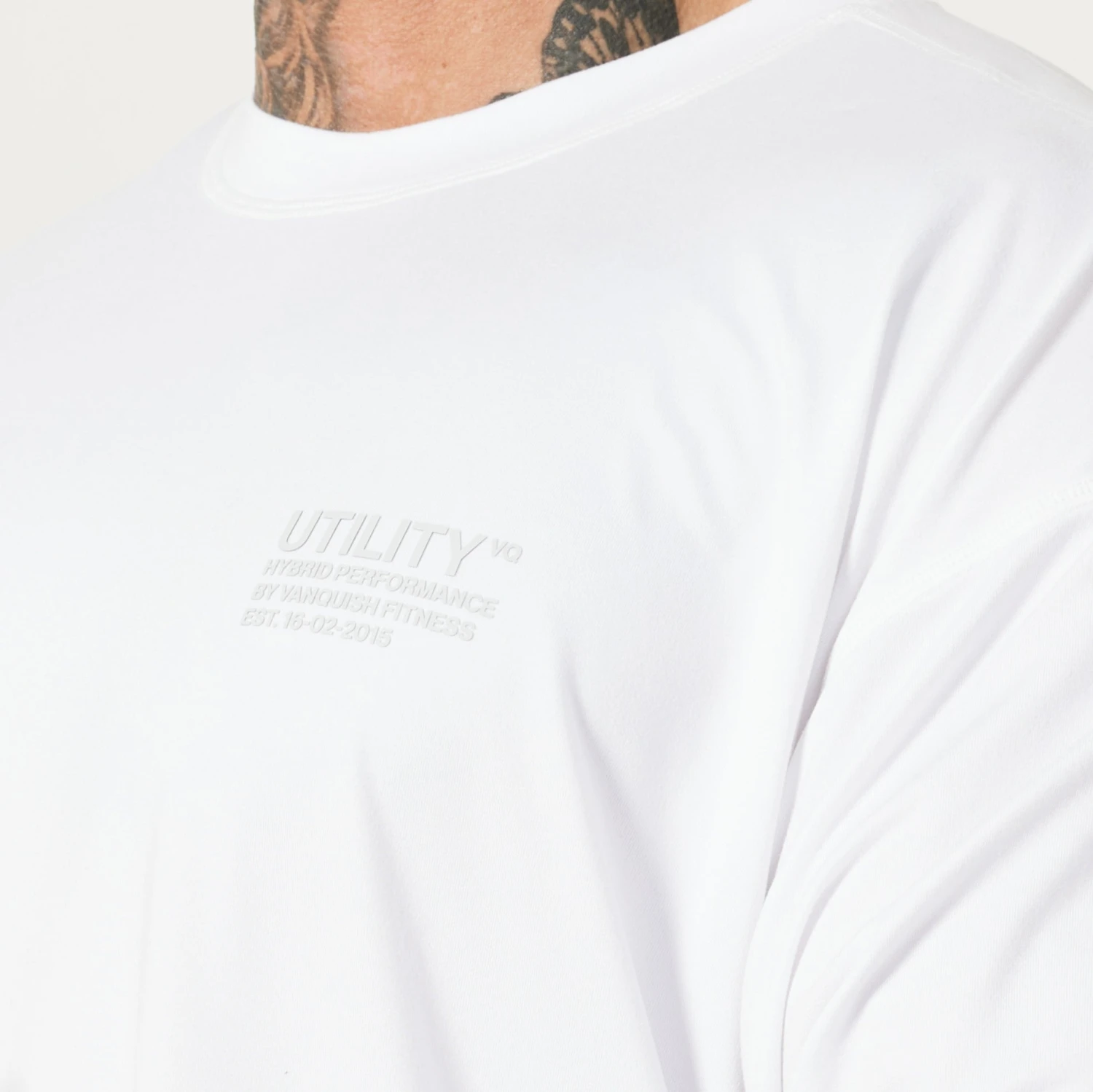 Vanquish Utility White Oversized T Shirt 4 Vanquish Utility White Oversized T Shirt - Image 2