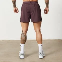 Vanquish Utility Plum Performance Shorts -Vanquish Fitness MensUtility 12