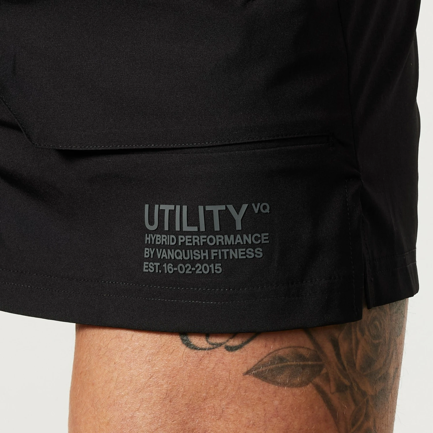 Vanquish Utility Black 4" Shorts 4 Vanquish Utility Black 4" Shorts - Image 2