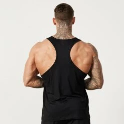 Vanquish Utility Black Tank -Vanquish Fitness MensUtility 749