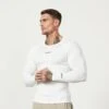 Vanquish Utility White Long Sleeve Base Layer Top 2 Vanquish Utility White Long Sleeve Base Layer Top -Vanquish Fitness MensUtility 902