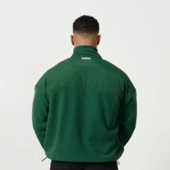 Vanquish Forest Green Tech Polar Fleece -Vanquish Fitness MensWoven 428