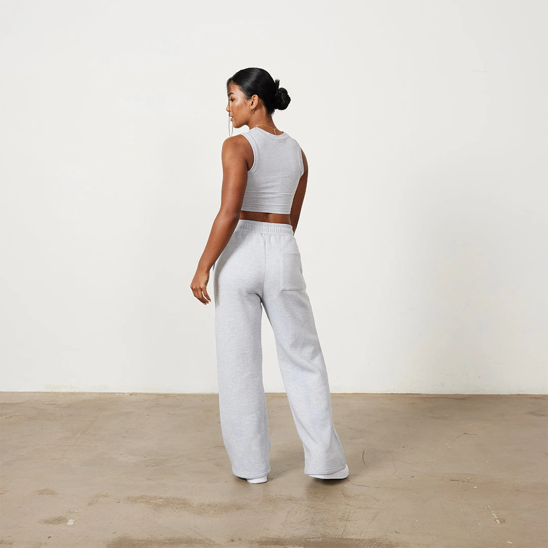 Vanquish Oat Marl Rejuvenate Wide Leg Oversized Sweatpants 7 Vanquish Oat Marl Rejuvenate Wide Leg Oversized Sweatpants - Image 5