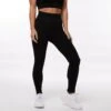 Vanquish Ribbed Black Seamless Leggings -Vanquish Fitness SEAMLESSRIBBEDBLACKL 1645 0510 Edit 2